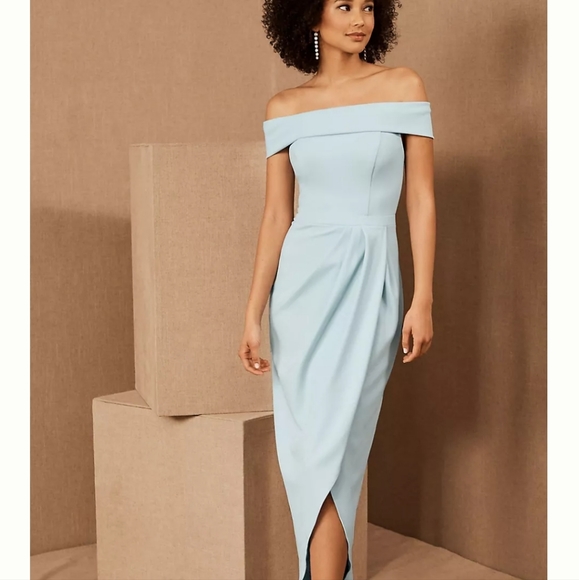 Anthropologie Dresses & Skirts - Bhldn Aqua Blue Dress